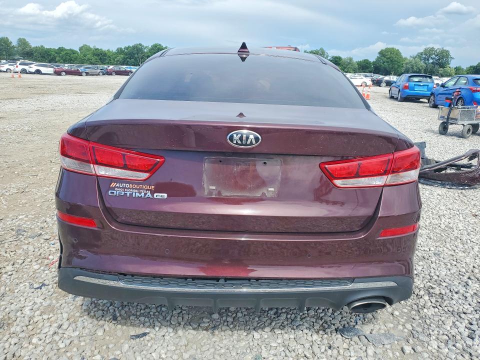 2020 Kia Optima VIN 5XXGT4L35LG382712 COPART salvage auction — FRONT END, Oh - Cert Of Title-Salvage, sold $875 on 2026-07-07 (photo 6)