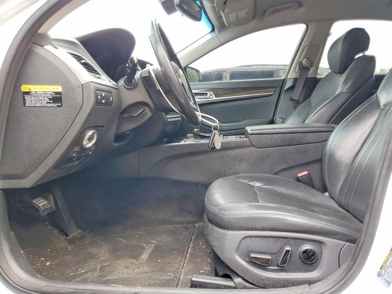 2015 Hyundai Genesis VIN KMHGN4JE0FU027181 COPART salvage auction — FRONT END, On - Permit Salvage, sold $1,950 on 2026-07-09 (photo 7)