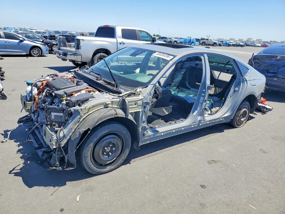 2025 Honda Accord VIN 1HGCY2F59SA024008 COPART salvage auction — VANDALISM, Ca - Salvage Certificate, sold $90 on 2026-07-29 (photo 1)