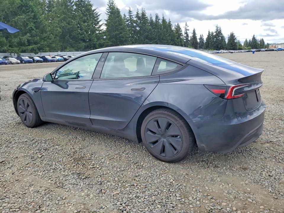 2025 Tesla Model 3 VIN 5YJ3E1EA4SF970296 COPART salvage auction — FRONT END, Wa - Bill Of Sale, sold $6,200 on 2026-07-28 (photo 2)