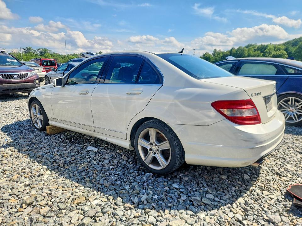 2011 Mercedes-benz C class VIN WDDGF8BB9BR148467 COPART salvage auction — MECHANICAL, Ma - Certificate Of Title, sold $450 on 2026-07-10 (photo 2)