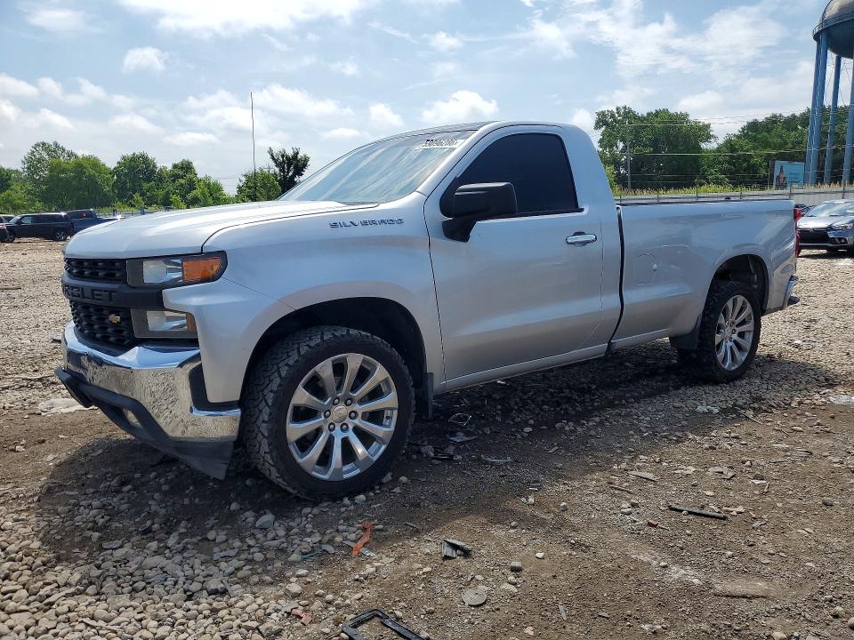 2019 Chevrolet Silverado VIN 3GCNWAEH8KG292486 COPART salvage auction — MINOR DENT/SCRATCHES, Il - Certificate Of Title, sold $3,600 on 2026-07-17 (photo 1)