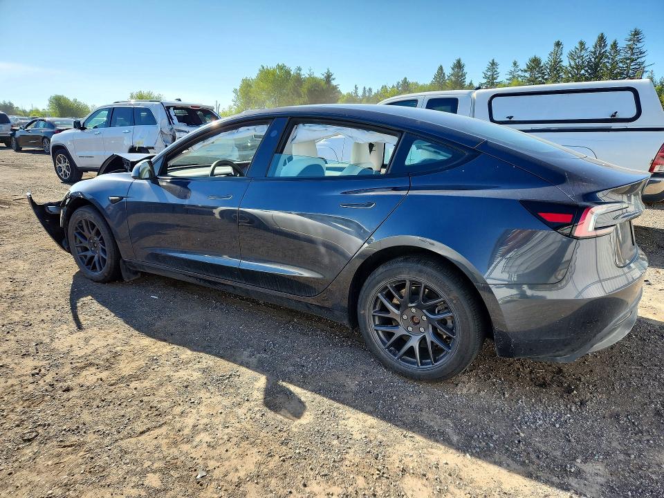 2024 Tesla Model 3 VIN LRW3E7EBXRC262571 COPART salvage auction — FRONT END, On - Permit Salvage, sold $12,700 on 2026-07-14 (photo 2)
