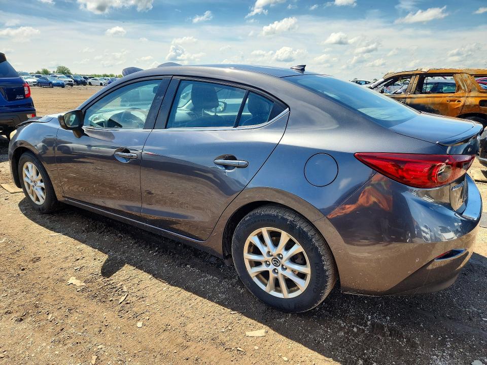 2016 Mazda 3 VIN JM1BM1X77G1302024 COPART salvage auction — FRONT END, Wv - Salvage Certificate, sold $2,200 on 2026-07-28 (photo 2)
