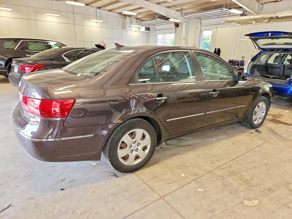 2010 Hyundai Sonata VIN 5NPEU4AC3AH619707 COPART salvage auction — FRONT END, Mn - Cert Of Title-Salvage, sold $650 on 2026-07-02 (photo 3)