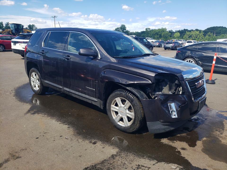 2015 Gmc Terrain VIN 2GKFLVEK2F6341395 COPART salvage auction — FRONT END, CT - CERT OF TITLE-SALVAGE, sold $450 on 2026-07-02 (photo 4)