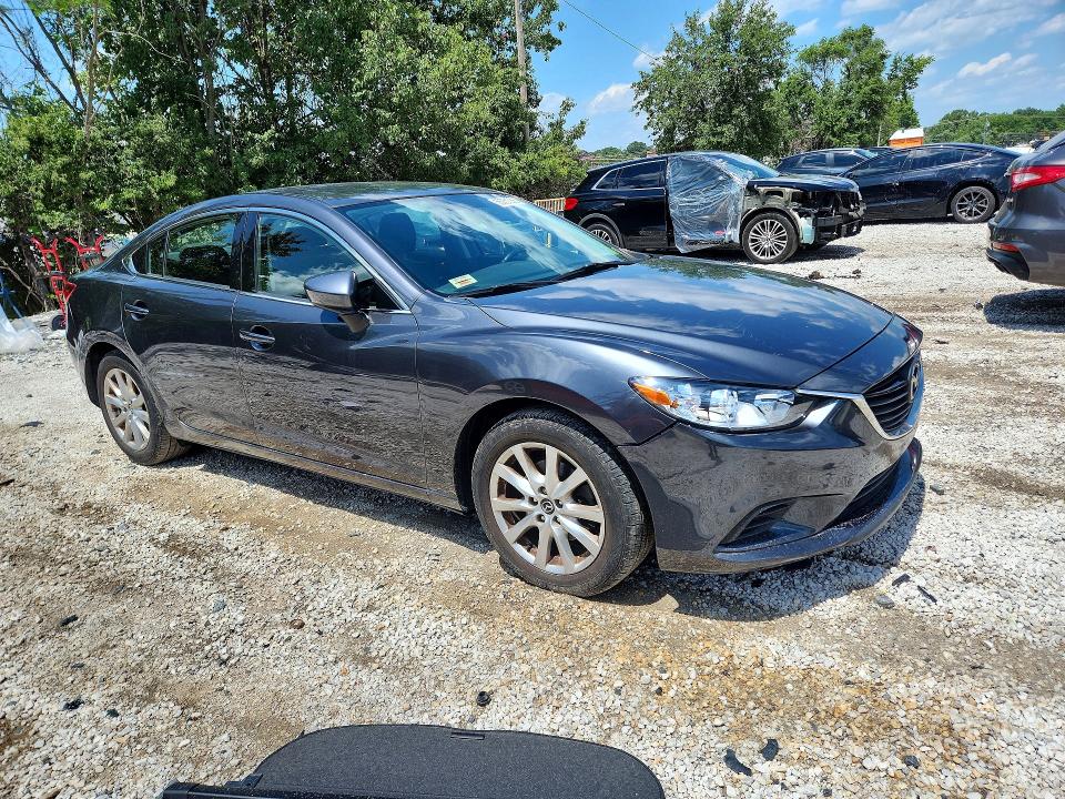 2015 Mazda 6 VIN JM1GJ1U53F1212708 COPART salvage auction — SIDE, Md - Cert Of Salvage > 75% Damage, sold $725 on 2026-07-09 (photo 4)