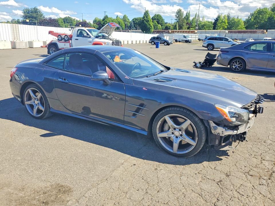 2014 Mercedes-benz Sl-klasse VIN WDDJK7DA4EF027805 COPART salvage auction — FRONT END, Or - Salvage Title Certificate, sold $5,200 on 2026-08-05 (photo 4)