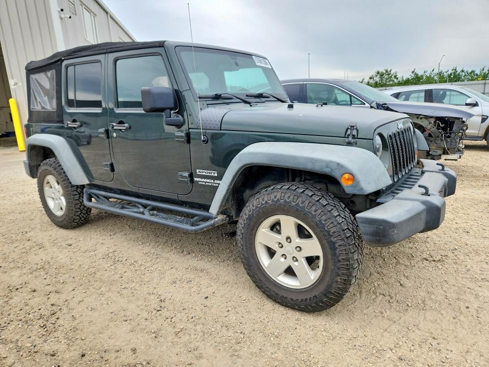 2012 Jeep Wrangler unlimited VIN 1C4BJWDG3CL100399 COPART salvage auction — NORMAL WEAR, Ab - Bos - Active, sold $3,600 on 2026-07-03 (photo 4)