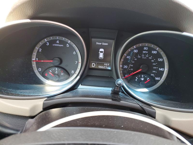 2016 Hyundai VIN 5XYZU3LB9GG343095 COPART salvage auction — SIDE, Fl - Cert Of Title Slvg Rebuildable, sold $2,200 on 2026-07-06 (photo 9)