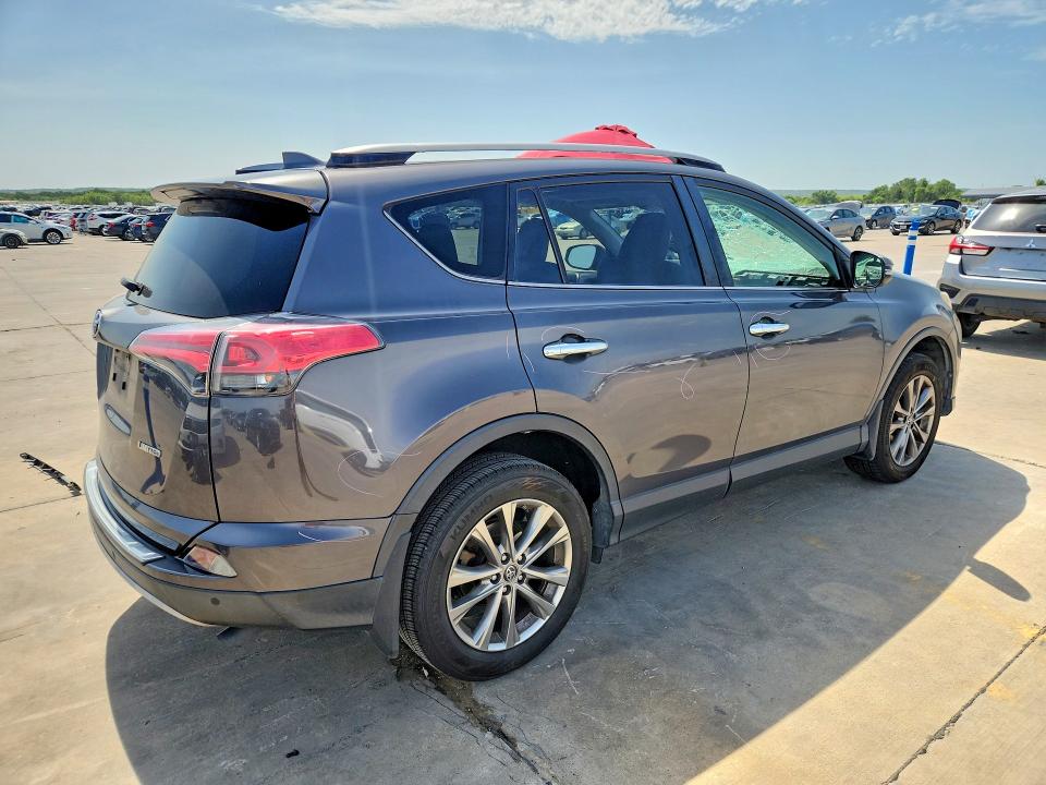 2017 Toyota VIN JTMYFREV9HJ131461 COPART salvage auction — FRONT END, TX - SALVAGE VEHICLE TITLE (P), sold $6,600 on 2026-07-09 (photo 3)
