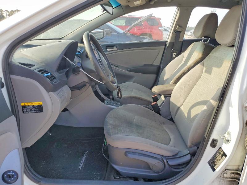 2016 Hyundai Accent VIN KMHCT4AE5GU990664 COPART salvage auction — FRONT END, Mt - Certificate Of Title, sold $350 on 2026-07-10 (photo 7)