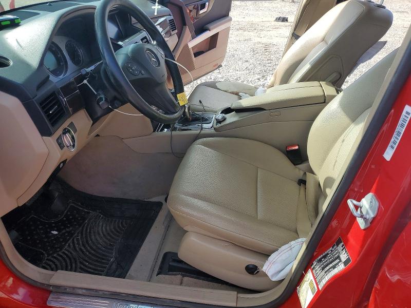 2011 Mercedes-benz Glk-klasse VIN WDCGG5GB2BF551796 COPART salvage auction — SIDE, TX - SALVAGE VEHICLE TITLE, sold $1,400 on 2026-07-30 (photo 7)
