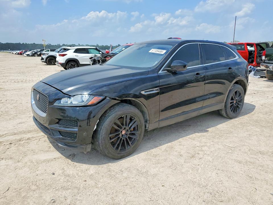 2020 Jaguar F-pace VIN SADCK2GX2LA639263 COPART salvage auction — WATER/FLOOD, TX - CERTIFICATE OF TITLE, sold $3,300 on 2026-07-10 (photo 1)
