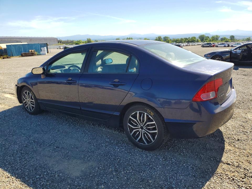 2007 Honda Civic VIN 1HGFA16537L116738 COPART salvage auction — FRONT END, Ca - Salvage Certificate, sold $250 on 2026-07-02 (photo 2)