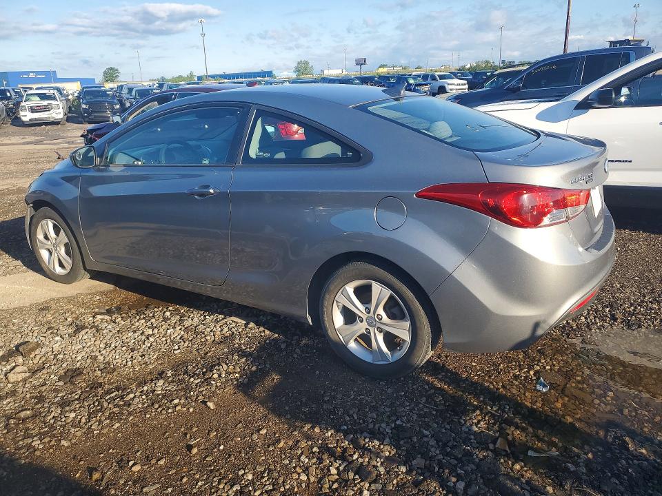 2013 Hyundai VIN KMHDH6AE4DU012556 COPART salvage auction — FRONT END, Oh - Cert Of Title-Salvage, sold $300 on 2026-07-28 (photo 2)