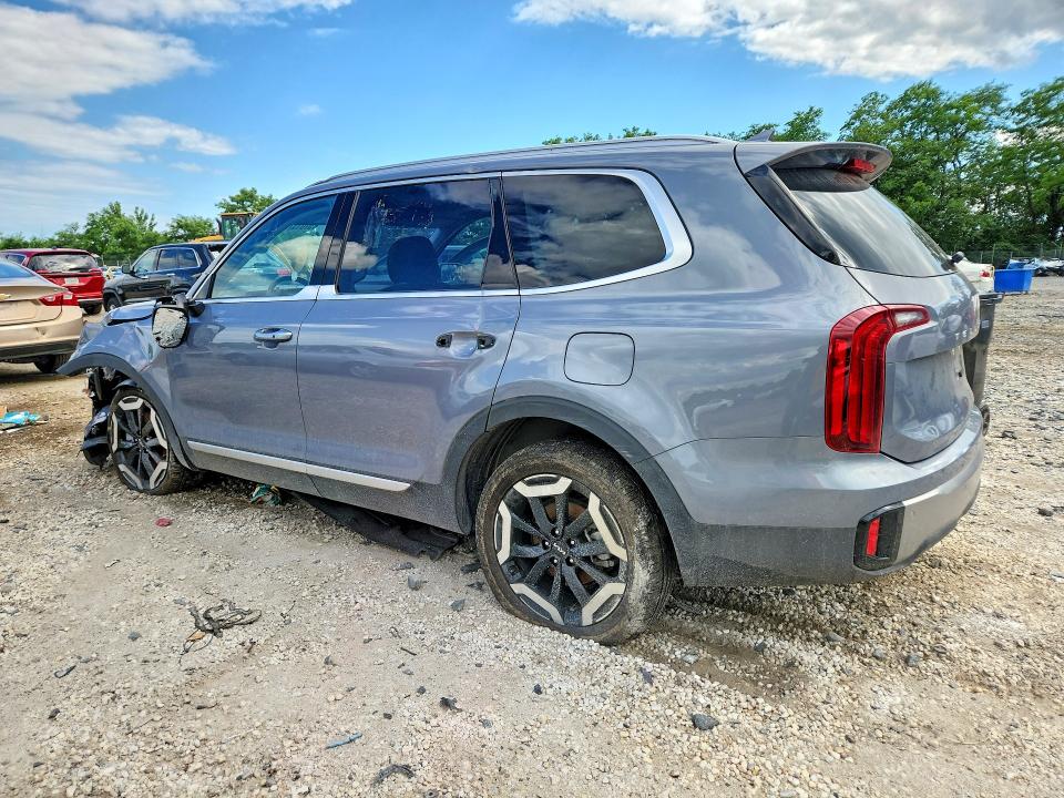 2025 Kia Telluride VIN 5XYP64GC9SG699114 COPART salvage auction — FRONT END, Tx - Nonrepairable Title, sold $15,700 on 2026-07-16 (photo 2)