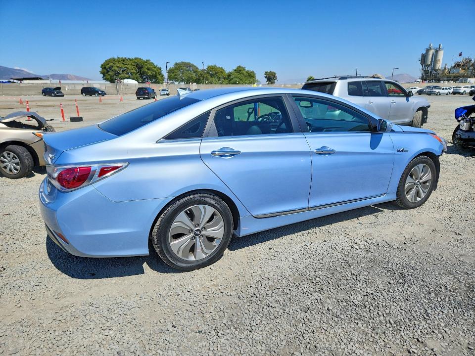 2013 Hyundai Sonata VIN KMHEC4A46DA101481 COPART salvage auction — FRONT END, Ca - Salvage Certificate, sold $325 on 2026-07-10 (photo 3)