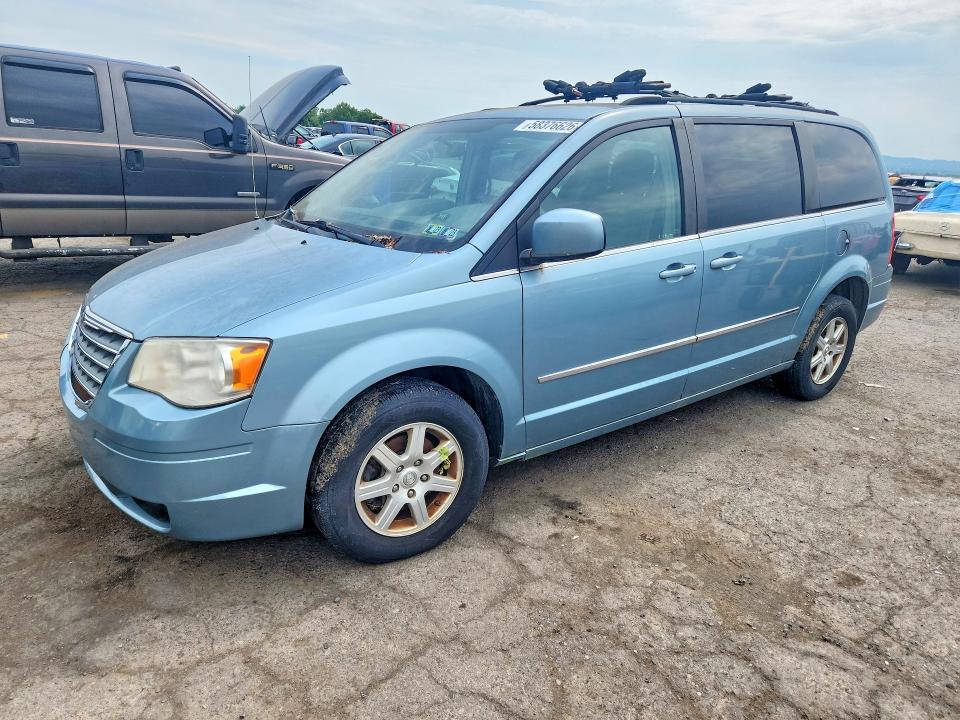 2010 Chrysler Town & country VIN 2A4RR5D17AR300181 COPART salvage auction — FRONT END, Pa - Cert Of Title, sold $550 on 2026-07-18 (photo 1)