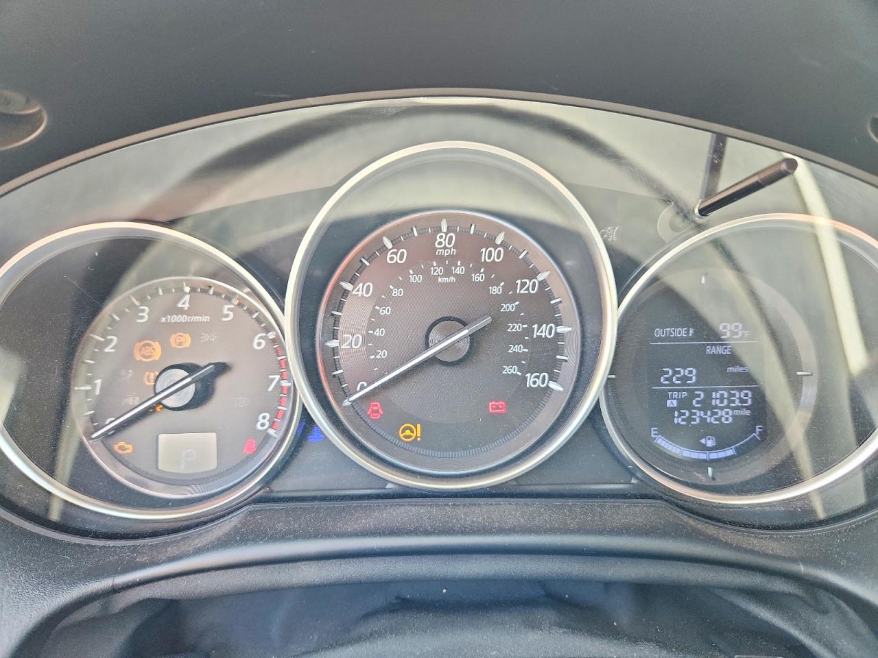 2016 Mazda CX-5 VIN JM3KE2CYXG0886479 COPART salvage auction — Water/Flood, LA - CERT OF TITLE-SALVAGE FLOOD, sold $2,100 on 2026-07-09 (photo 9)