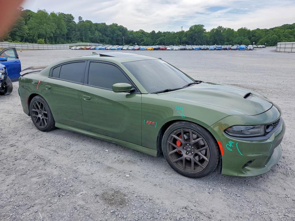 2019 Dodge Charger VIN 2C3CDXGJ2KH520065 COPART salvage auction — VANDALISM, Nc - Salvage Certificate Of Title, sold $10,100 on 2026-09-09 (photo 4)