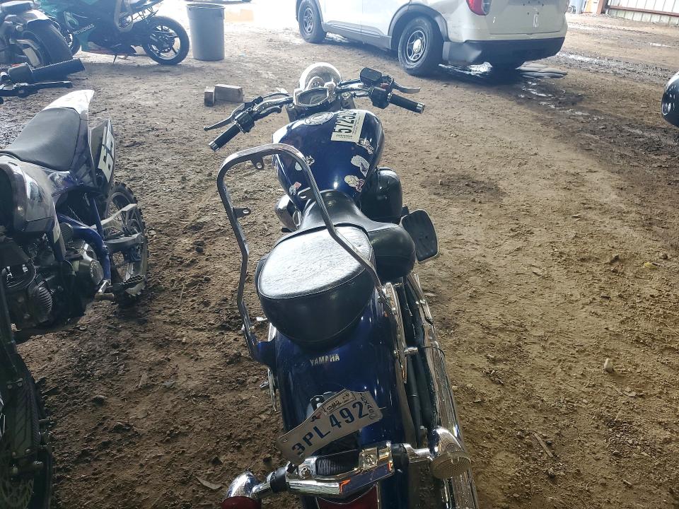 2007 Yamaha Xvs1300 a VIN JYAVP24Y87A000129 COPART salvage auction — ALL OVER, TX - SALVAGE VEHICLE TITLE (P), sold $80 on 2026-08-27 (photo 4)