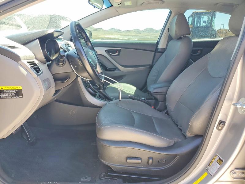 2014 Hyundai Elantra VIN KMHDH4AH0EU035381 COPART salvage auction — REAR END, Nv - Salvage Title, sold $1,000 on 2026-07-15 (photo 7)