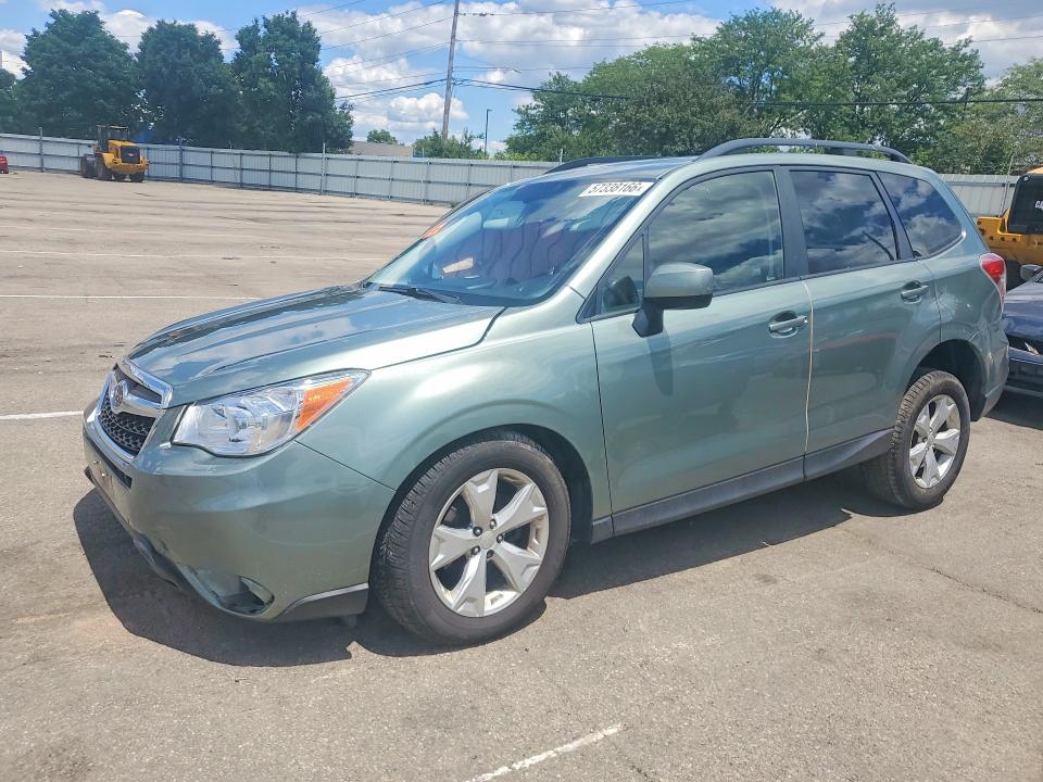 2015 Subaru Forester VIN JF2SJADC7FH825383 COPART salvage auction — SIDE, Oh - Cert Of Title-Salvage, sold $90 on 2026-07-15 (photo 1)