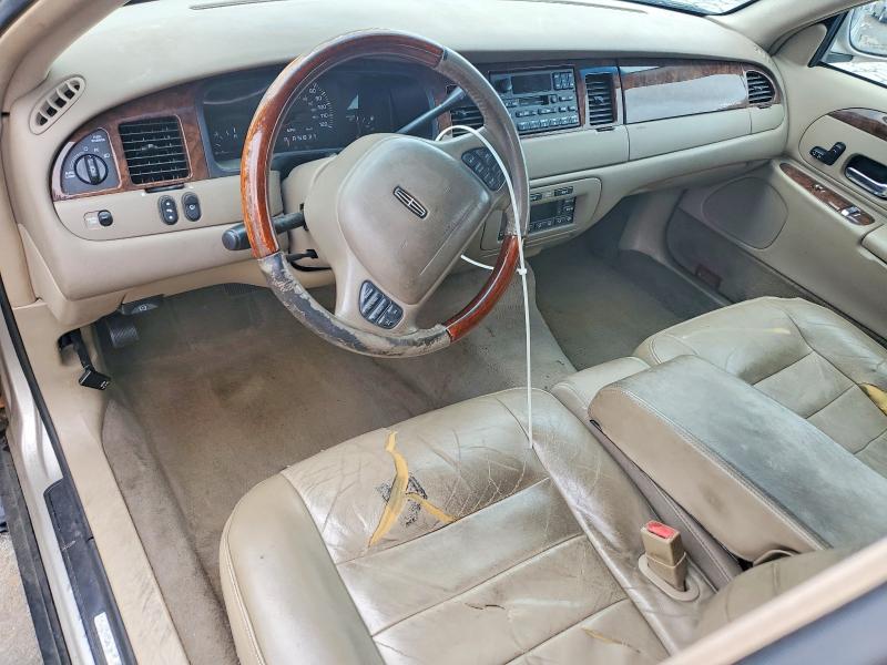 2002 Lincoln TOWN CAR VIN 1LNHM82W42Y611866 COPART salvage auction — REAR END, Tn - Salvage Certificate, sold $575 on 2026-07-09 (photo 8)