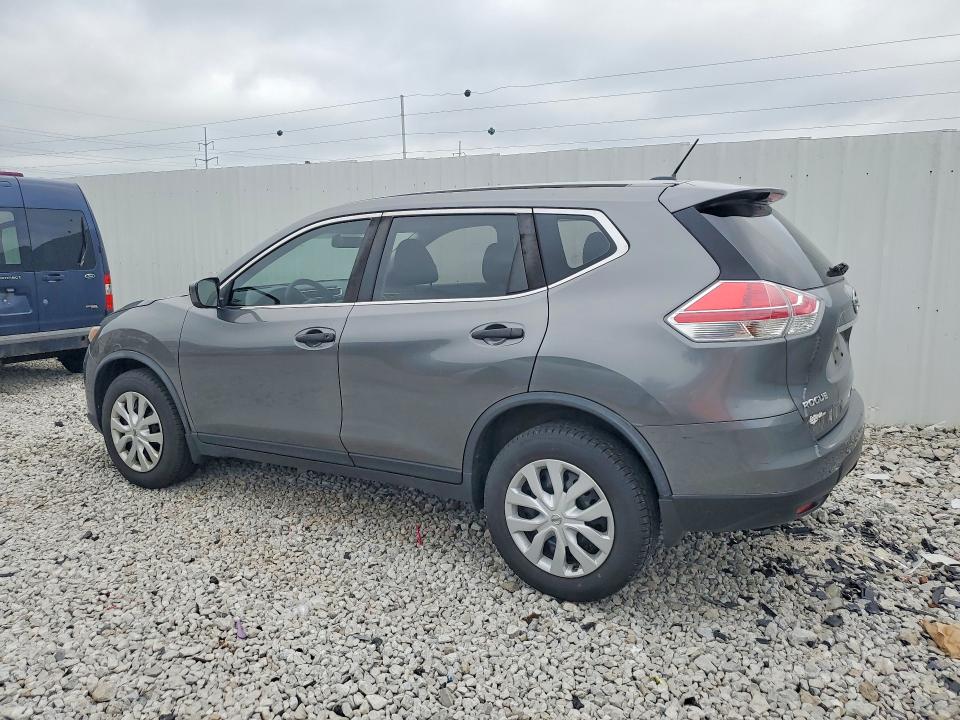 2016 Nissan Rogue VIN JN8AT2MV1GW145055 COPART salvage auction — FRONT END, Mt - Certificate Of Title, sold $600 on 2026-07-13 (photo 2)