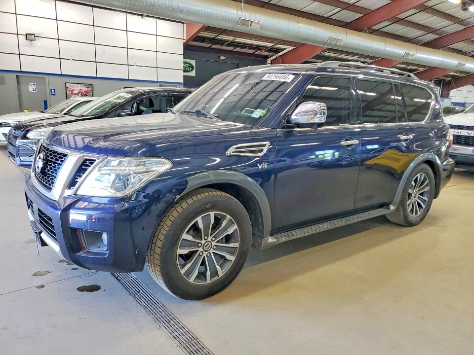 2017 Nissan Armada VIN JN8AY2NC7H9500471 COPART salvage auction — SIDE, Wv - Certificate Of Title, sold $8,000 on 2026-07-27 (photo 1)
