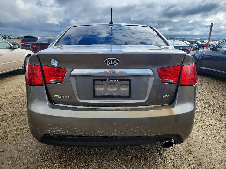 2010 Kia Forte VIN KNAFW4A39A5237273 COPART salvage auction — REAR END, Ab - Bos - Salvage, sold $375 on 2026-07-09 (photo 6)