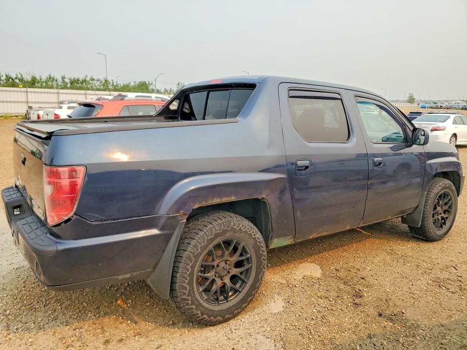 2010 Honda Ridgeline VIN 5FPYK1F56AB501751 COPART salvage auction — REAR END, Ab - Bos - Salvage, sold $1,800 on 2026-07-09 (photo 3)