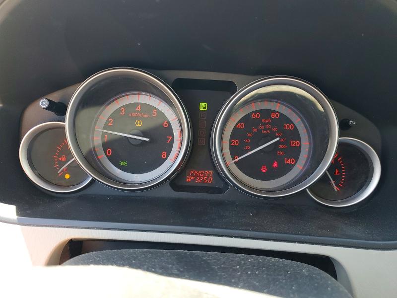 2012 Mazda VIN JM3TB3DVXC0347958 COPART salvage auction — MINOR DENT/SCRATCHES, Tx - Salvage Vehicle Title, sold $450 on 2026-07-11 (photo 9)