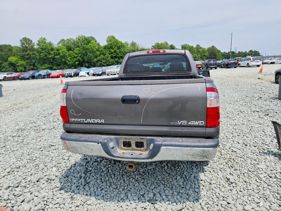 2004 Toyota Tundra VIN 5TBDT44164S445339 COPART salvage auction — FRONT END, Nc - Salvage Certificate Of Title, sold $1,850 on 2026-07-22 (photo 6)