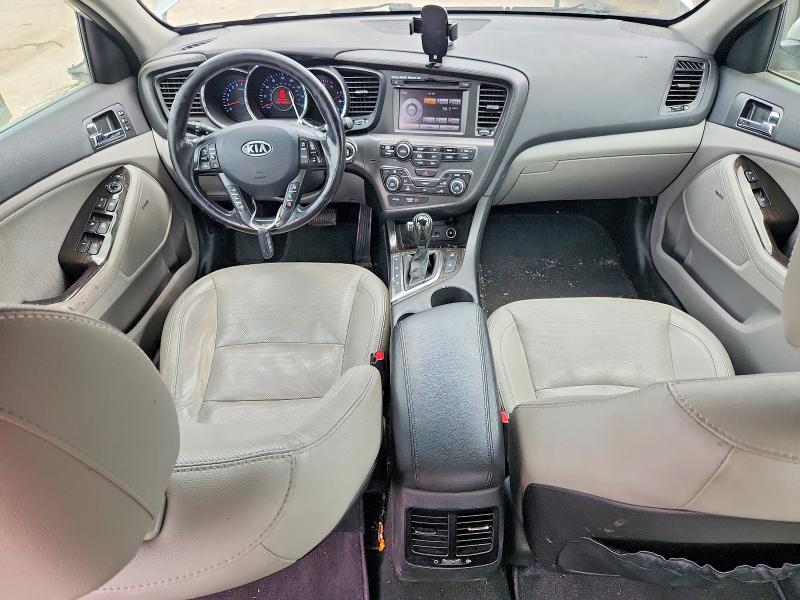2012 Kia Optima VIN 5XXGN4A70CG022652 COPART salvage auction — FRONT END, Ks - Cert Of Title-Salvage, sold $950 on 2026-07-22 (photo 8)