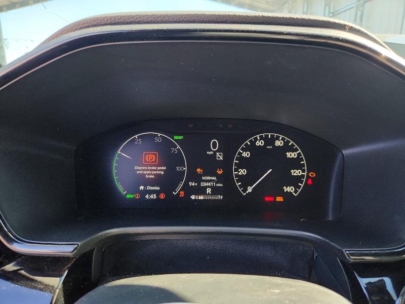 2024 Honda Cr-v VIN 7FARS6H9XRE064380 COPART salvage auction — FRONT END, Ca - Salvage Certificate, sold $14,000 on 2026-07-16 (photo 9)