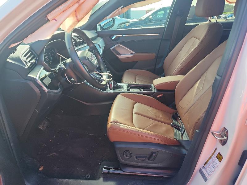 2021 Audi Q3 VIN WA1AUCF35M1123167 COPART salvage auction — FRONT END, Fl - Certificate Of Destruction, sold $30 on 2026-07-30 (photo 7)