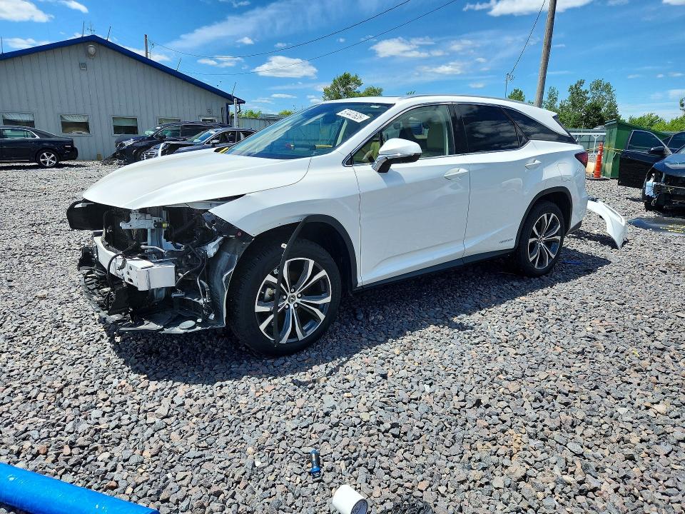 2022 Lexus Rx VIN JTJHGKFA9N2024199 COPART salvage auction — FRONT END, Il - Salvage Certificate, sold $19,300 on 2026-07-27 (photo 1)