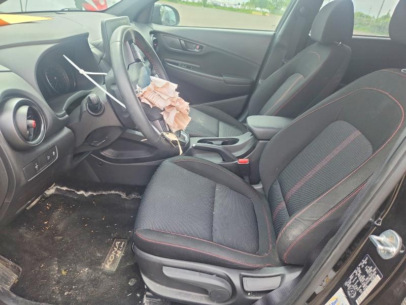 2022 Hyundai VIN KM8K3CA31NU928924 COPART salvage auction — FRONT END, Salvage Title, sold $225 on 2026-07-28 (photo 7)