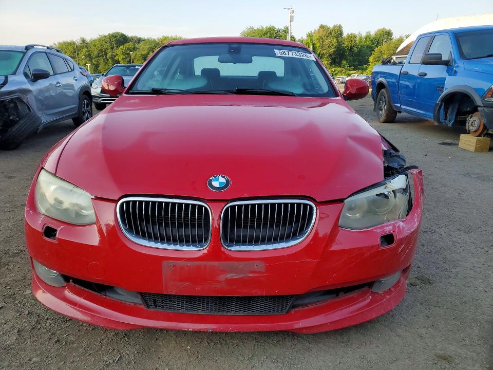 2011 BMW 3 series VIN WBAKF5C5XBE587273 COPART salvage auction — FRONT END, CT - CERT OF TITLE-SALVAGE, sold $475 on 2026-07-23 (photo 5)