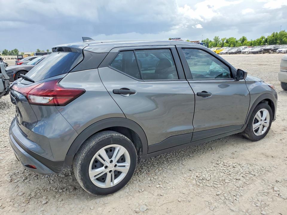 2025 Nissan Kicks VIN 3N1CP5BV6SL481346 COPART salvage auction — FRONT END, Tx - Salvage Vehicle Title, sold $7,400 on 2026-07-21 (photo 3)