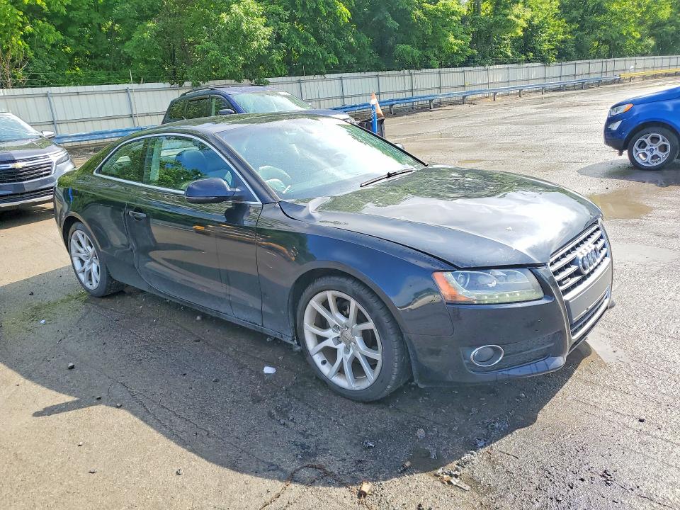 2012 Audi A5 VIN WAULFAFR8CA017101 COPART salvage auction — FRONT END, Oh - Certificate Of Title, sold $600 on 2026-07-02 (photo 4)