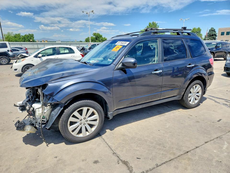 2013 Subaru Forester VIN JF2SHADC8DH424109 COPART salvage auction — FRONT END, Co - Public - Salvage Title, sold $500 on 2026-07-27 (photo 1)