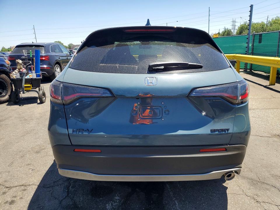 2026 Honda Hr-v VIN 3CZRZ2H58TM758642 COPART salvage auction — SIDE, Co - Public - Salvage Title, sold $10,100 on 2026-07-09 (photo 6)