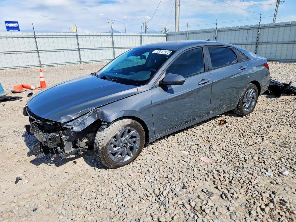 2024 Hyundai Elantra VIN KMHLM4DJ2RU108326 COPART salvage auction — FRONT END, Ut - Salvage Certificate, sold $6,300 on 2026-07-02 (photo 1)