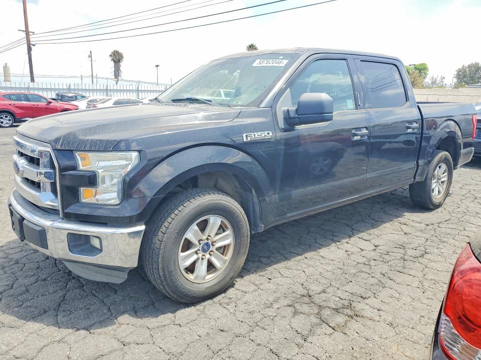 2015 Ford F-150 VIN 1FTEW1C88FFA30641 COPART salvage auction — MECHANICAL, Ca - App For Dup Clean Or Ac, sold $4,000 on 2026-07-09 (photo 1)