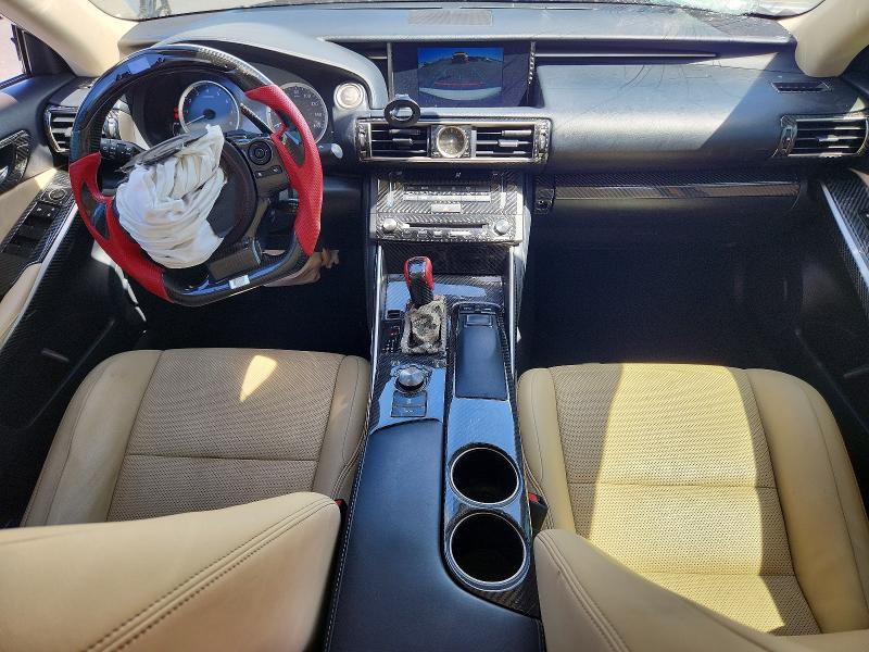 2016 Lexus Is VIN JTHBA1D22G5037134 COPART salvage auction — FRONT END, Ca - Salvage Certificate, sold $1,200 on 2026-07-30 (photo 8)