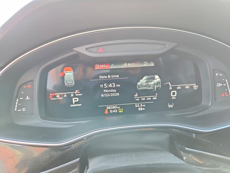 2023 Audi VIN WA1ACBF78PD002670 COPART salvage auction — MINOR DENT/SCRATCHES, Tx - Certificate Of Title, sold $24,500 on 2026-07-27 (photo 9)