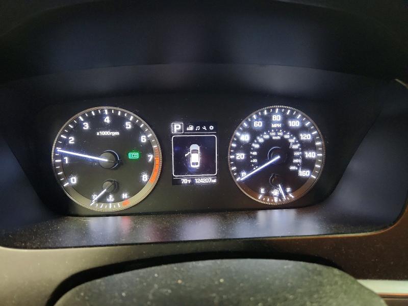 2016 Hyundai Sonata VIN 5NPE24AFXGH301849 COPART salvage auction — FRONT END, Il - Salvage Certificate, sold $975 on 2026-07-27 (photo 9)